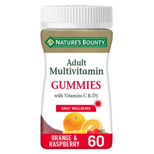 NATURE'S BOUNTY Multivitamínic adult amb vitamina C & D3