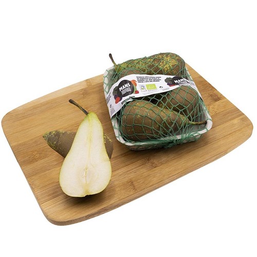 MANS Pera Conference ecològica Km0 en safata de 650 g.