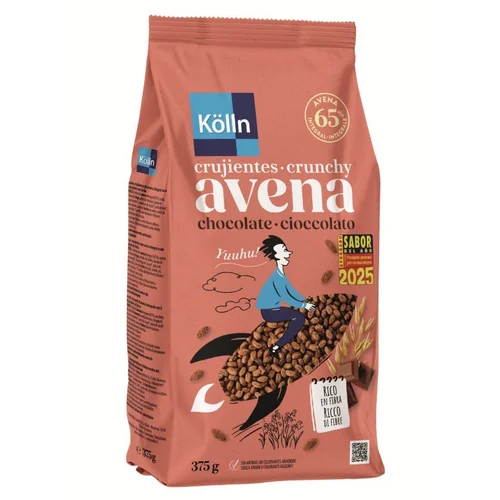 Cereales de avena crujiente