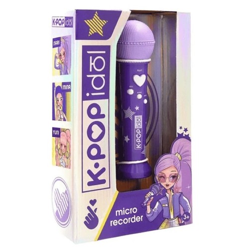 KPOP IDOL Microfon gravadora