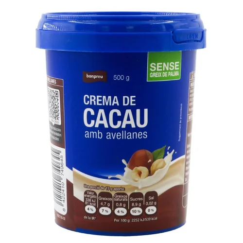 BONPREU Cereales rellenos de leche