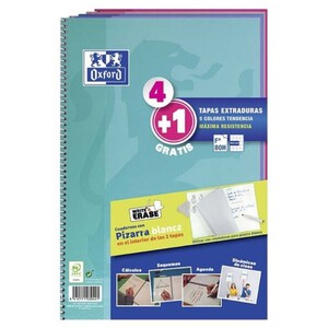 Imagen de OXFORD Llibretes espiral colors pastel