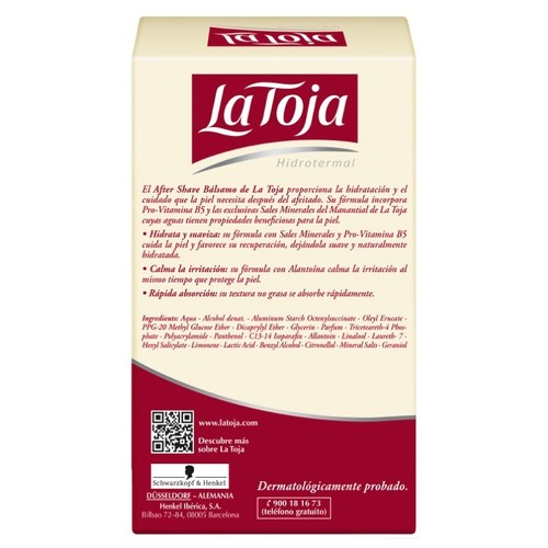 LA TOJA Bàlsam after shave