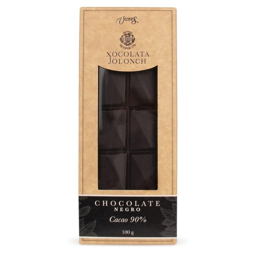 VICENS Xocolata negra amb cacau 90% Jolonch Km0