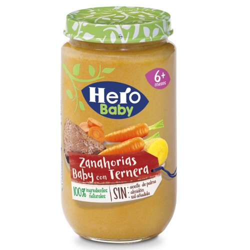 HERO BABY Potet de pastanagues baby amb vedella