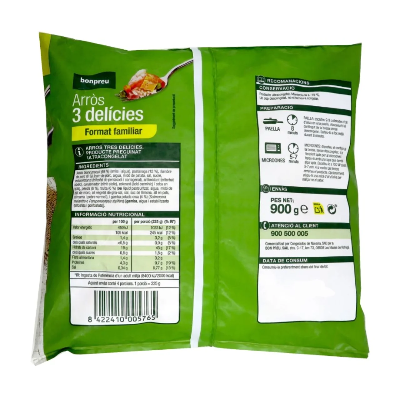 BONPREU Arroz 3 delicias