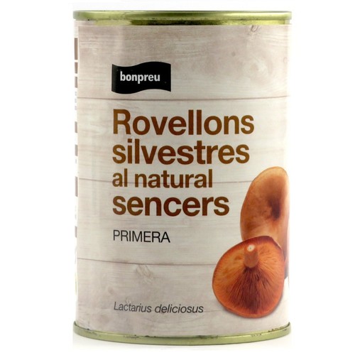 BONPREU Rovellons silvestres al natural sencers
