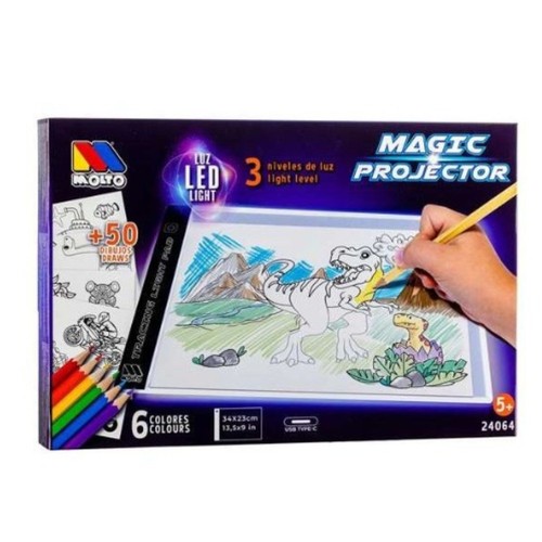 MOLTO Joc Projector Màgic amb Accessoris