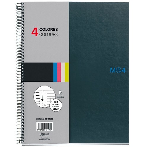 MIQUELRIUS Llibreta A5 de 60 fulls grafit