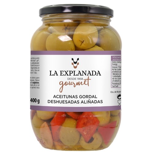 LA EXPLANADA Olives sense pinyol amanides Gourmet