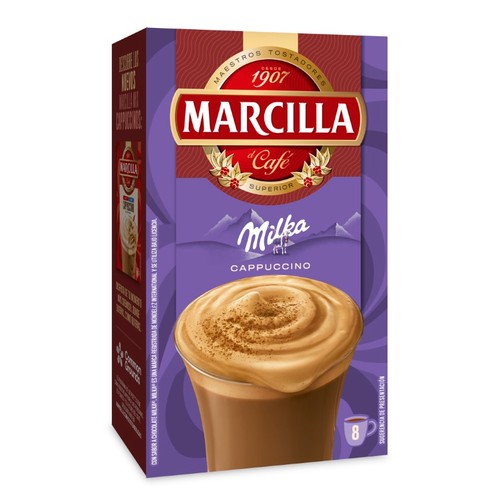 MARCILLA Cafè soluble Cappuccino Milka