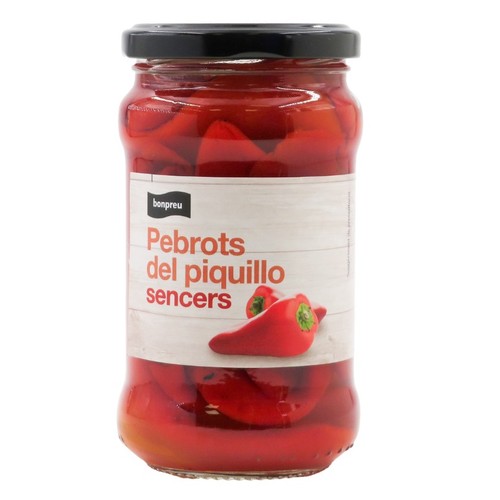 BONPREU Pebrots del piquillo sencers