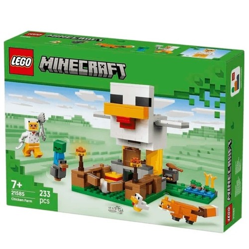 LEGO Granja gallines minecraft