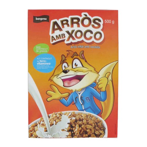 BONPREU Cereals arròs amb xocolata