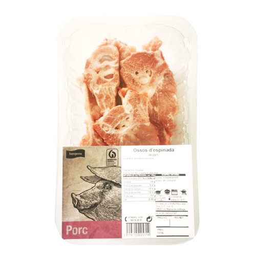 BONPREU Ossos porc d'espinada