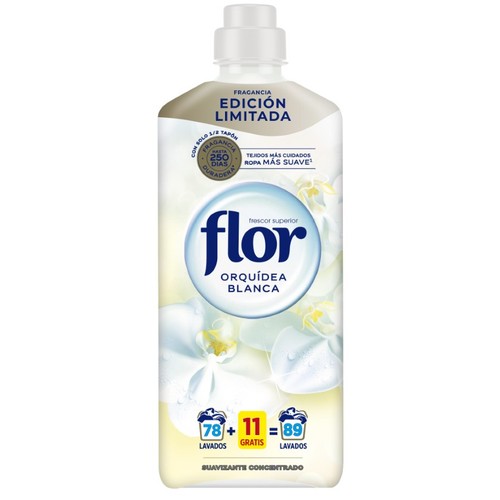 FLOR Suavitzant concentrat orquídea blanca de 89 dosis