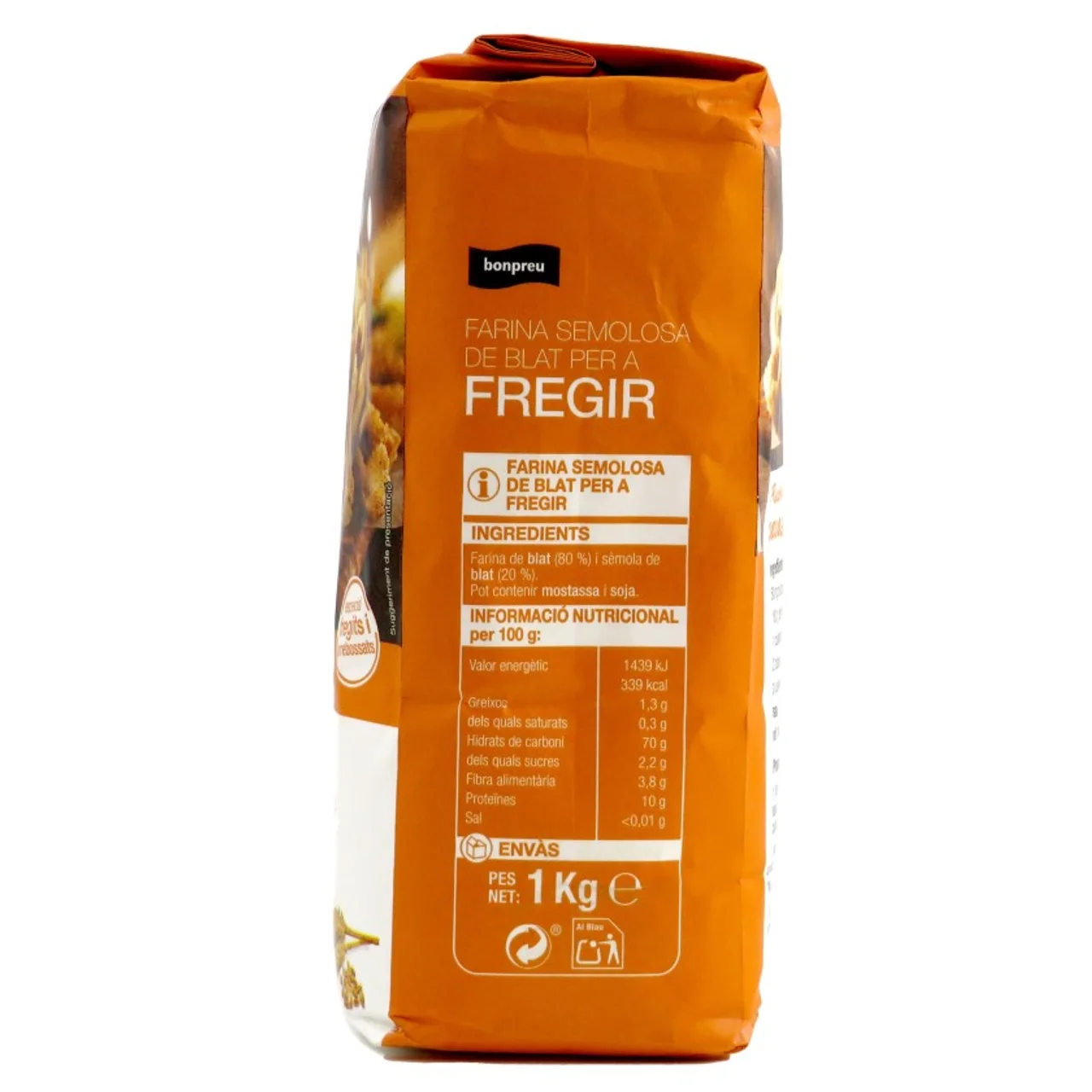 BONPREU Harina de trigo para freír