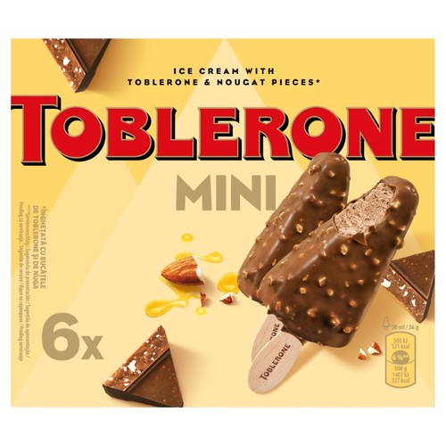 TOBLERONE Gelat mini de xocolata