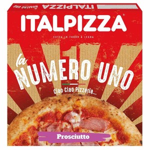 Pizza de jamón y queso