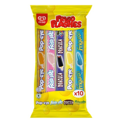 FRIGO Gelat de sabors líquid congelable