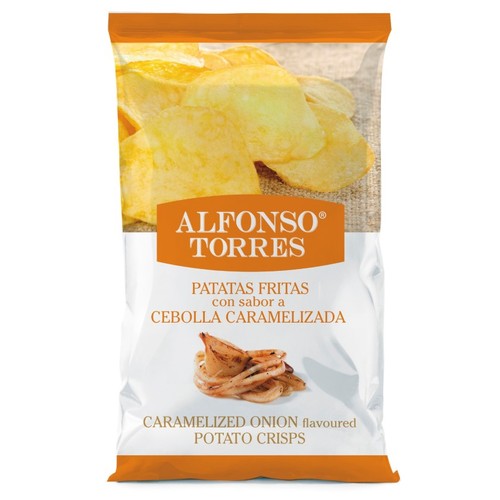 TORRES Patates fregides amb gust de ceba caramel·litzada Km0