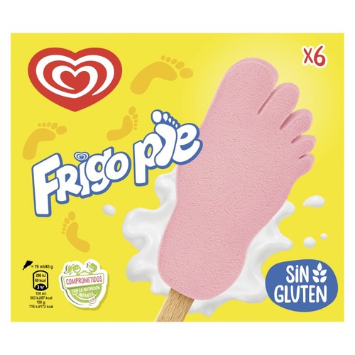 FRIGOPIE Gelat de maduixa