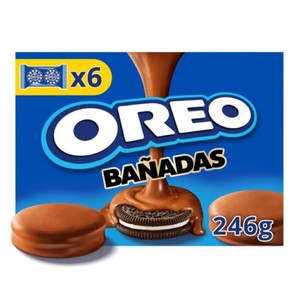 OREO Galetes banyades de xocolata amb llet 0.246 kg