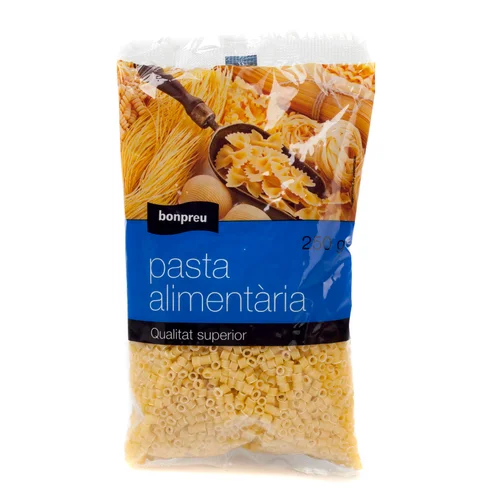 BONPREU Pasta alimentaria para fideuá Km0