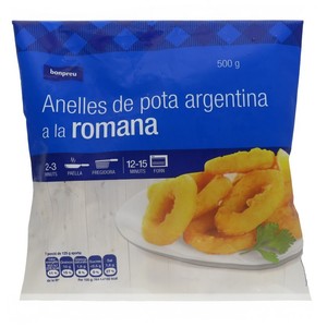 Imagen de BONPREU Anelles de pota argentina a la romana