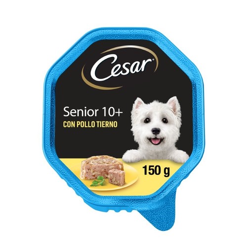 CESAR Menjar de pollastre per a gos sènior
