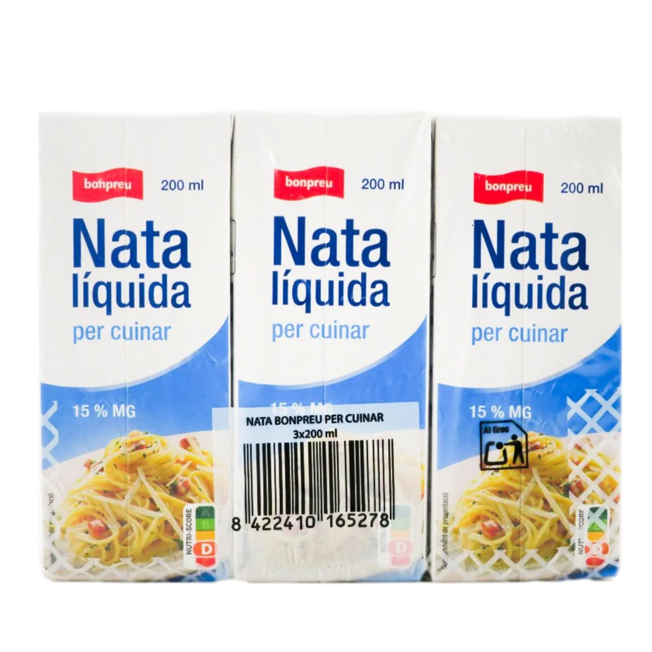 BONPREU Nata líquida para cocinar