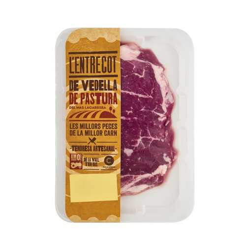 BONPREU Entrecot de vedella black angus sense os