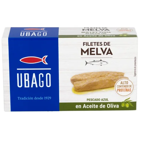 Filetes de caballa del sur en aceite de oliva