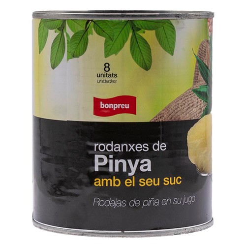 BONPREU Rodanxes de pinya amb el seu suc