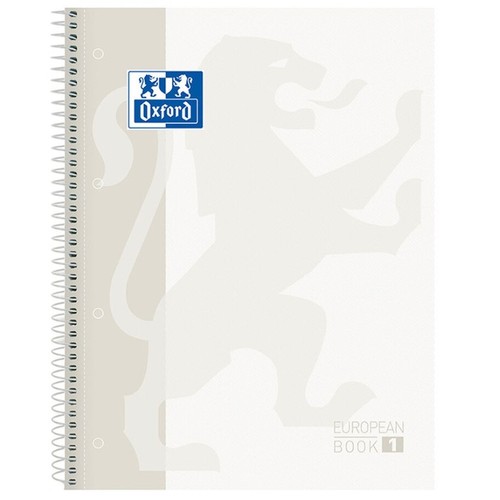 OXFORD Llibreta A4 quadrícula color blanc de 80 fulls