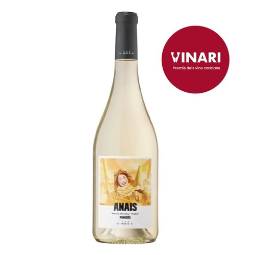 ANAÏS Vi blanc Do Penedès ecològic