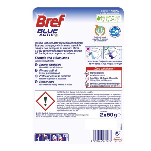 BREF WC Netejador WC Blue Active