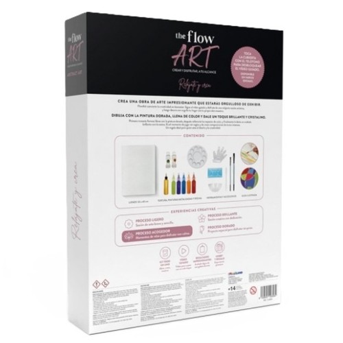 FLOW ART Kit artistic abstracte colors