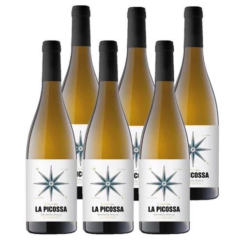 Caja 6u. vino blanco DO Cataluña