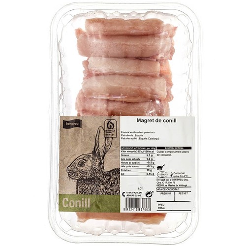 BONPREU Magret de conill