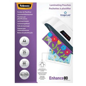 Imagen de FELLOWES Funda plastificadora de 80 micres