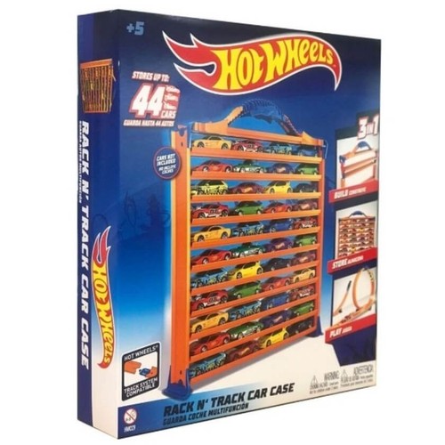 HOT WHEELS Maletí 3 en 1 porta cotxes