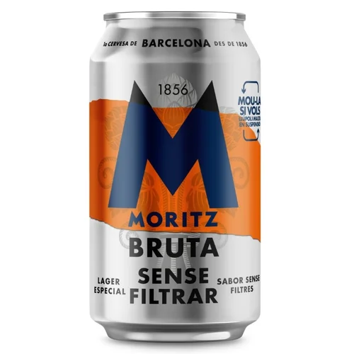 Cerveza negra Bock en lata