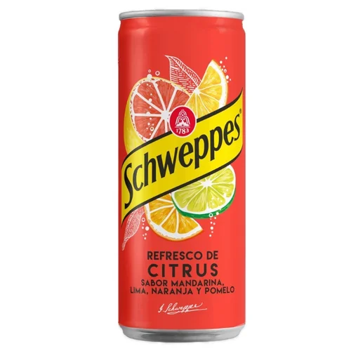 Refresco exotic en lata