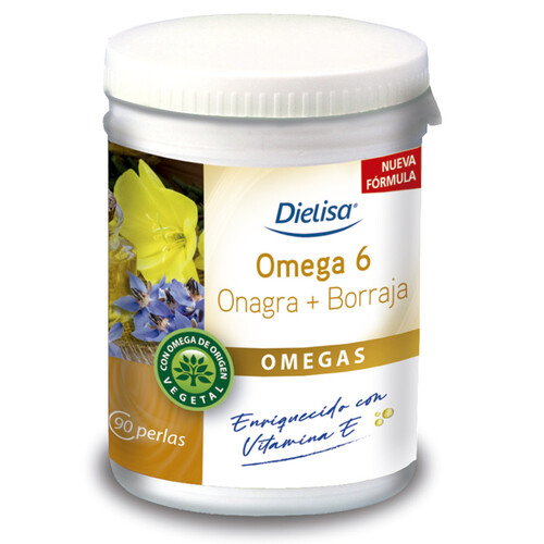 DIETISA Complement alimentari amb Omega 6, onagra i borratja