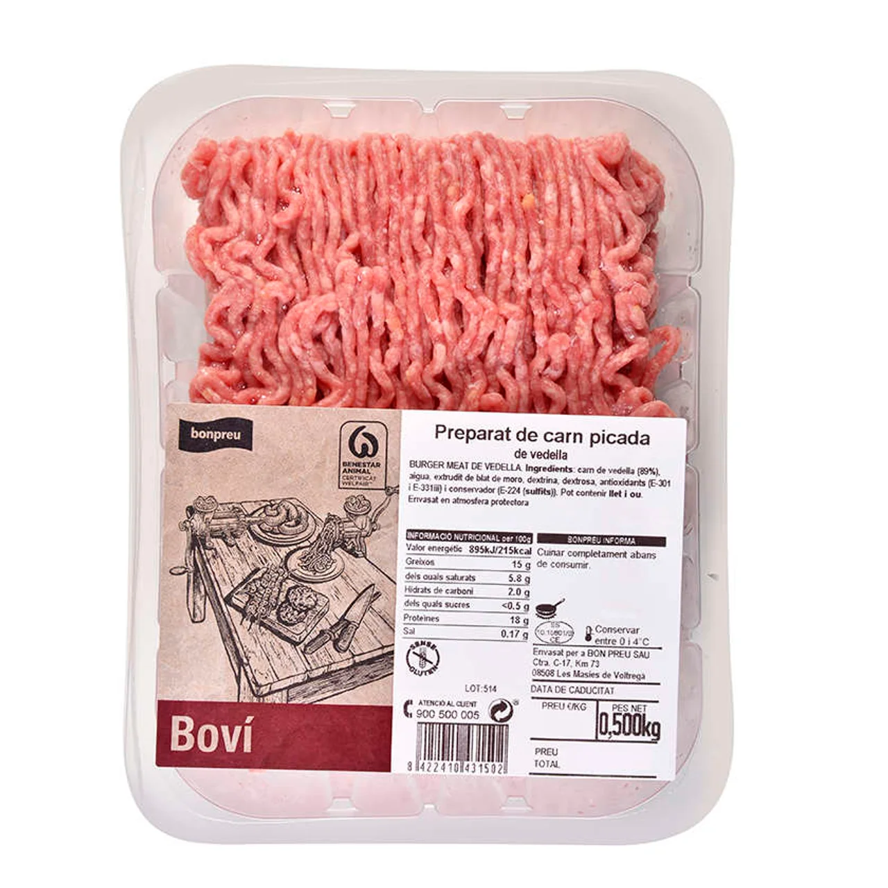 BONPREU Preparado de ternera