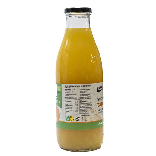 BONPREU Suc de taronja ecològic en ampolla