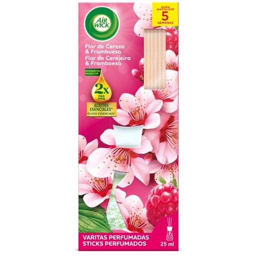AIR WICK Ambientador varetes flor de cirerer