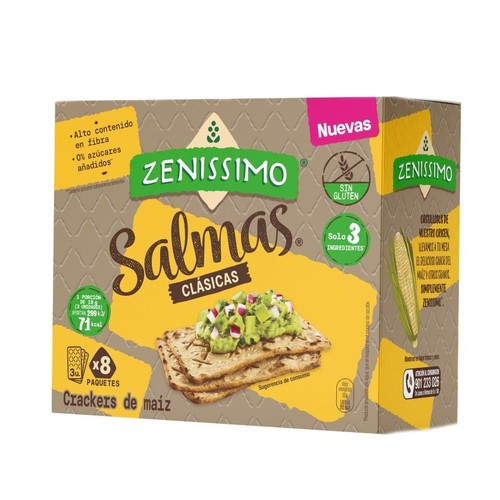 SALMAS Crackers de blat de moro