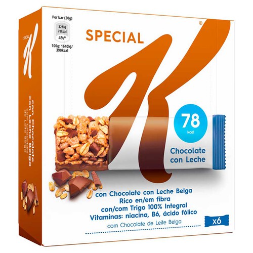 SPECIAL K Barretes de cereals de xocolata amb llet